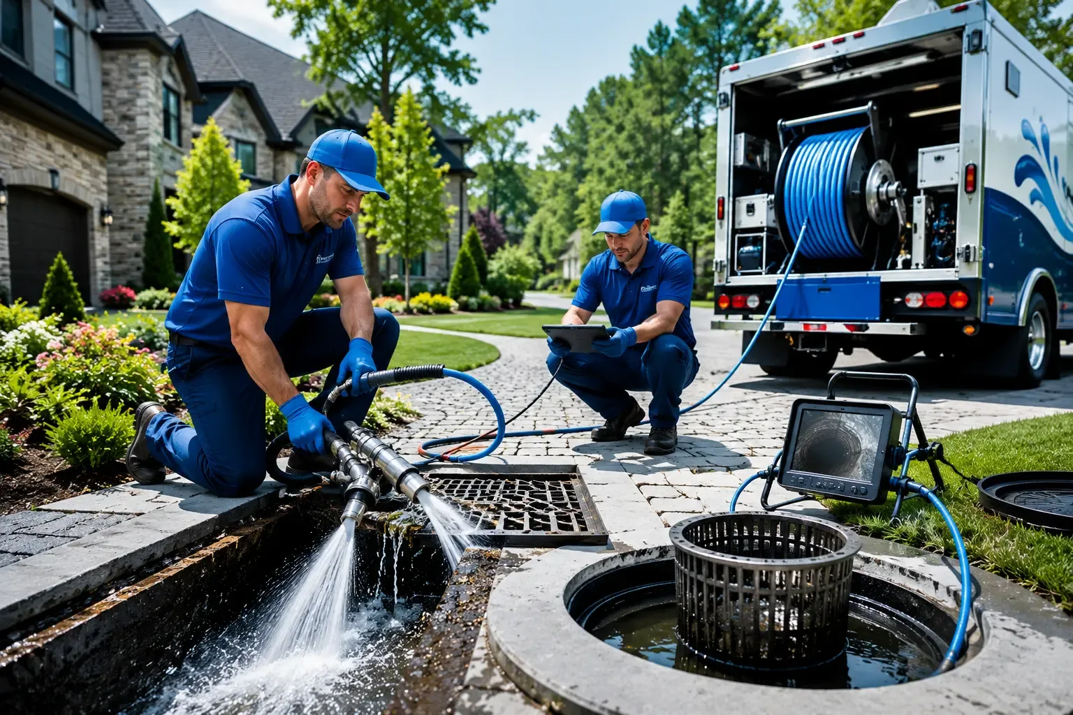 Local outdoor drain cleaning professionals in Saint Henry, OH